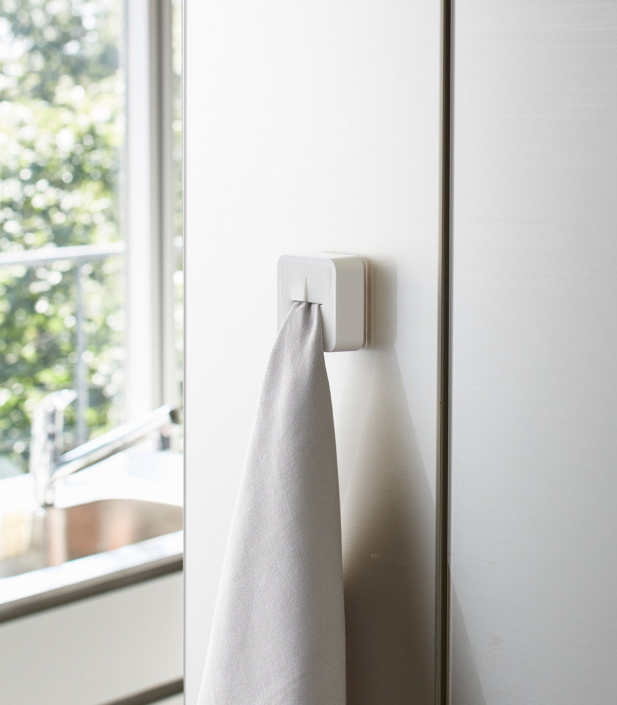 Traceless Adhesive Kitchen Towel Holder from Yamazaki Home