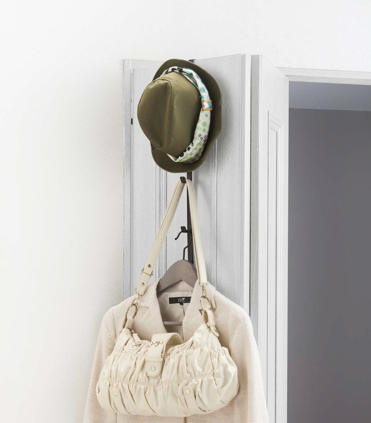 Over-the-Door Vertical Hooks - Steel from Yamazaki Home
