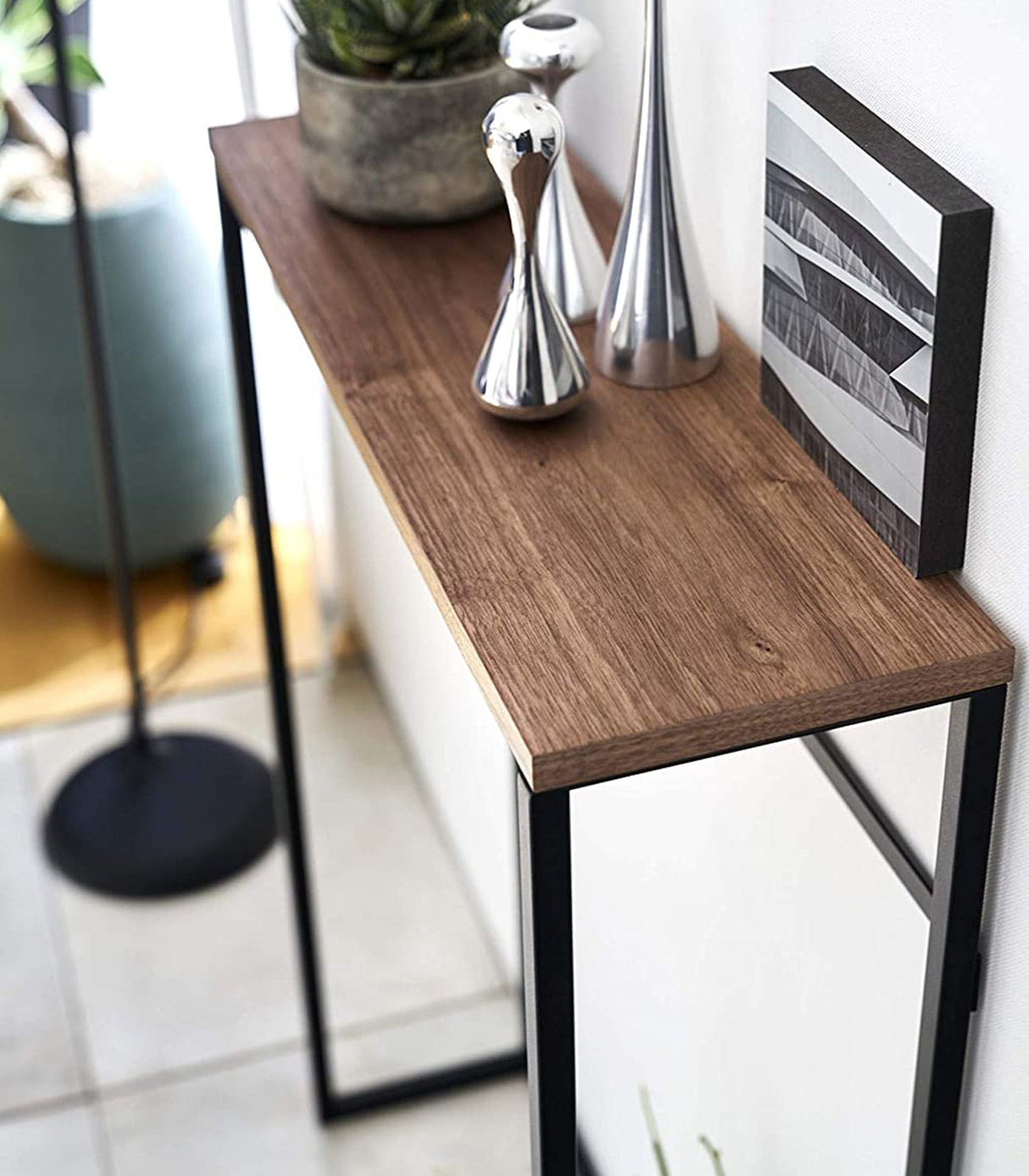 Narrow Entryway Console Table (32" H)  - Steel from Yamazaki Home
