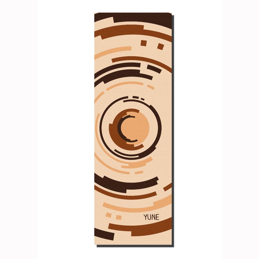 Yoga Mat | 6mm Thick | Tan | Non-Slip | Eco Friendly | Yune Yoga | ER68 from Yune Yoga