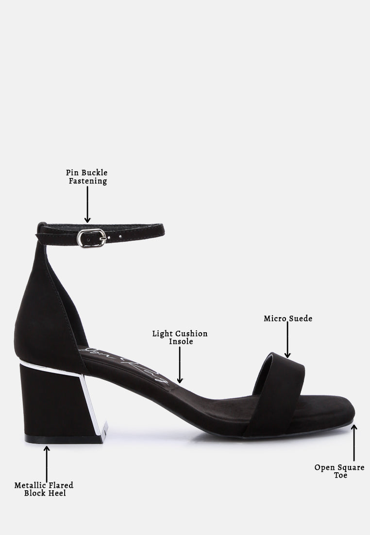 Eshe Block Heel Sandals from London Rag International