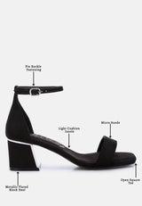 Eshe Block Heel Sandals from London Rag International