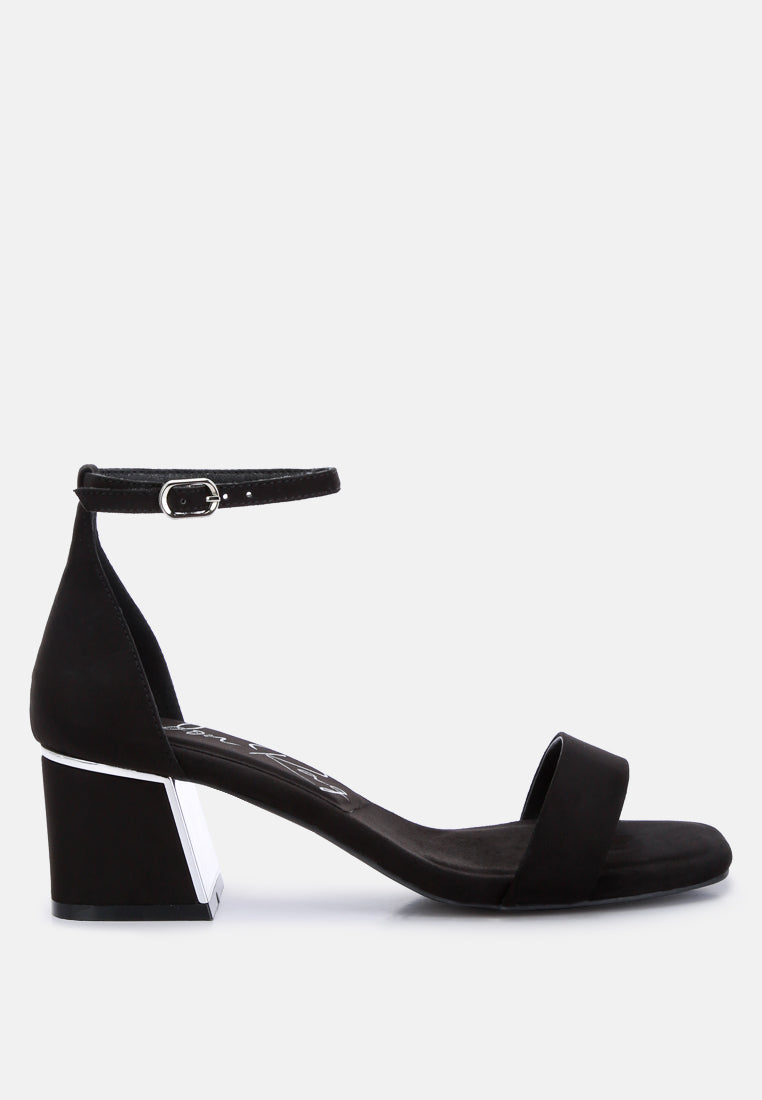 Eshe Block Heel Sandals from London Rag International