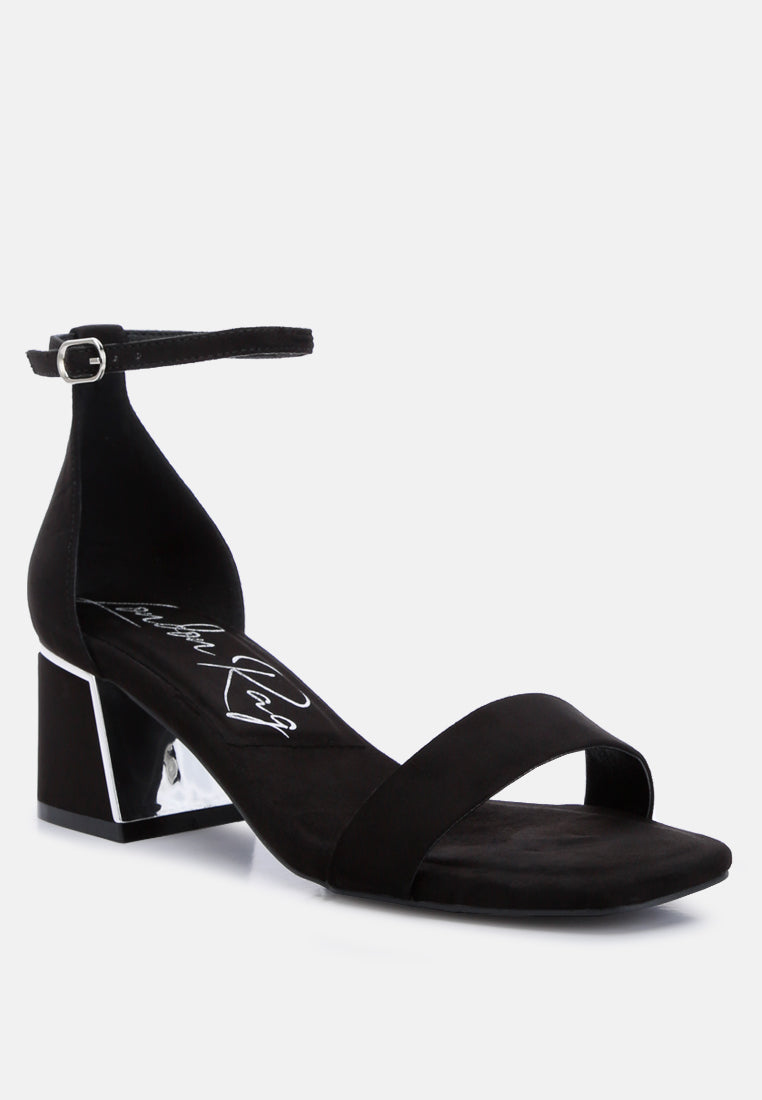 Eshe Block Heel Sandals from London Rag International