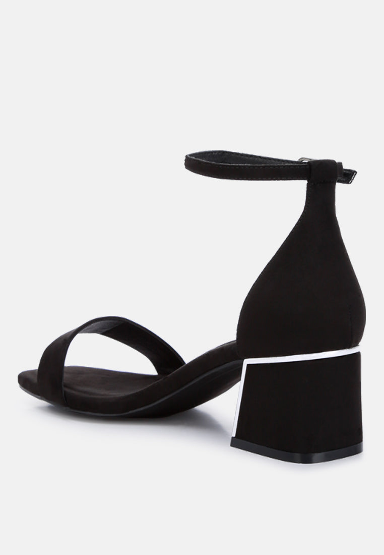 Eshe Block Heel Sandals from London Rag International
