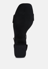 Eshe Block Heel Sandals from London Rag International