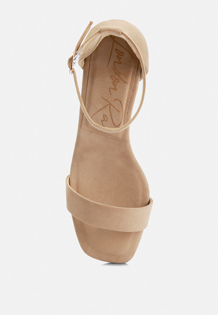 Eshe Block Heel Sandals from London Rag International