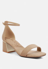 Eshe Block Heel Sandals from London Rag International