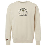 'Espresso Martini Social Club' Cozy Crew from United Monograms