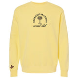 'Espresso Martini Social Club' Cozy Crew from United Monograms