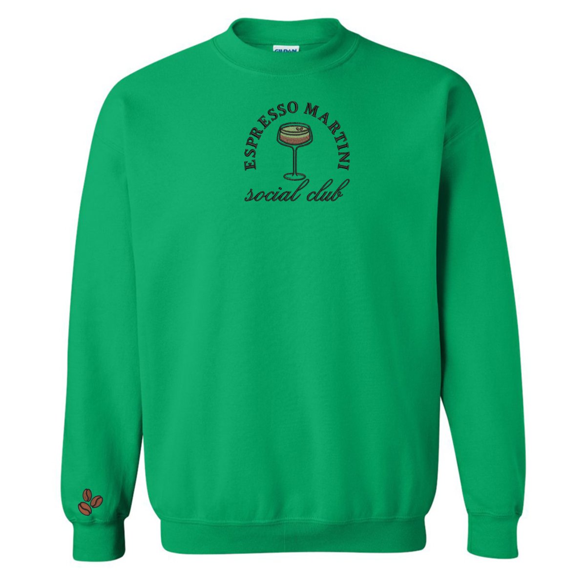 'Espresso Martini Social Club' Crewneck Sweatshirt from United Monograms