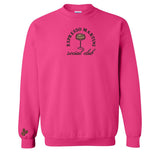 'Espresso Martini Social Club' Crewneck Sweatshirt from United Monograms