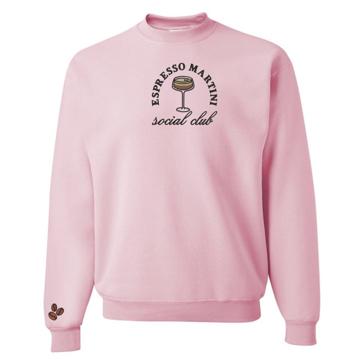 'Espresso Martini Social Club' Crewneck Sweatshirt from United Monograms