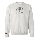 'Espresso Martini Social Club' Crewneck Sweatshirt from United Monograms