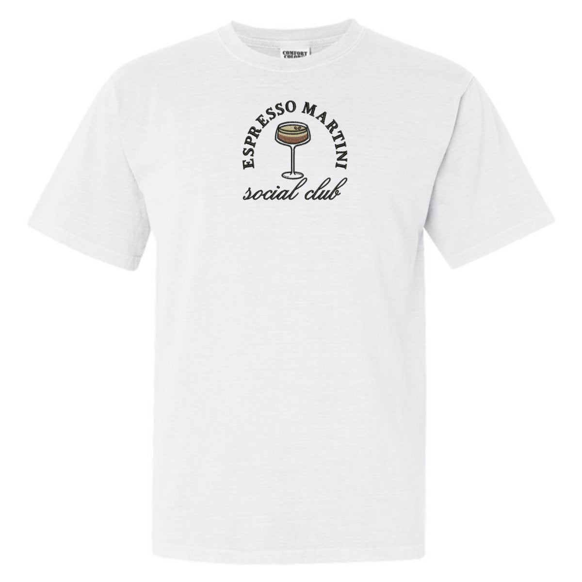 'Espresso Martini Social Club' T-Shirt from United Monograms