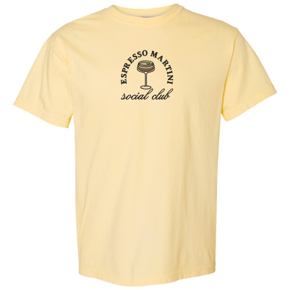'Espresso Martini Social Club' T-Shirt from United Monograms