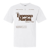 'Espresso Martini Social Club' T-Shirt from United Monograms