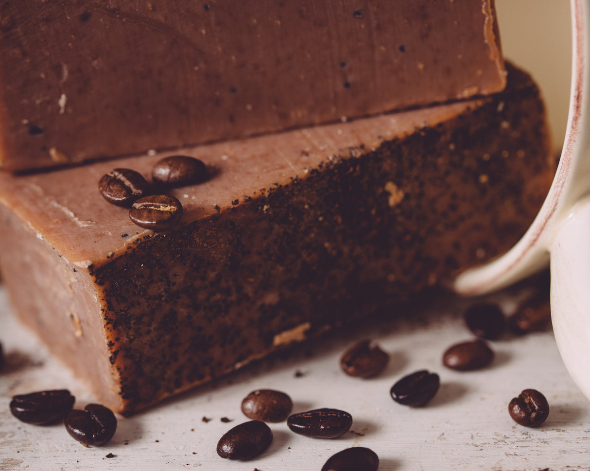 Espresso Yourself Exfoliating Organic Handmade Coffee Soap Minimize Cellulite! from Sweet Harvest Farms