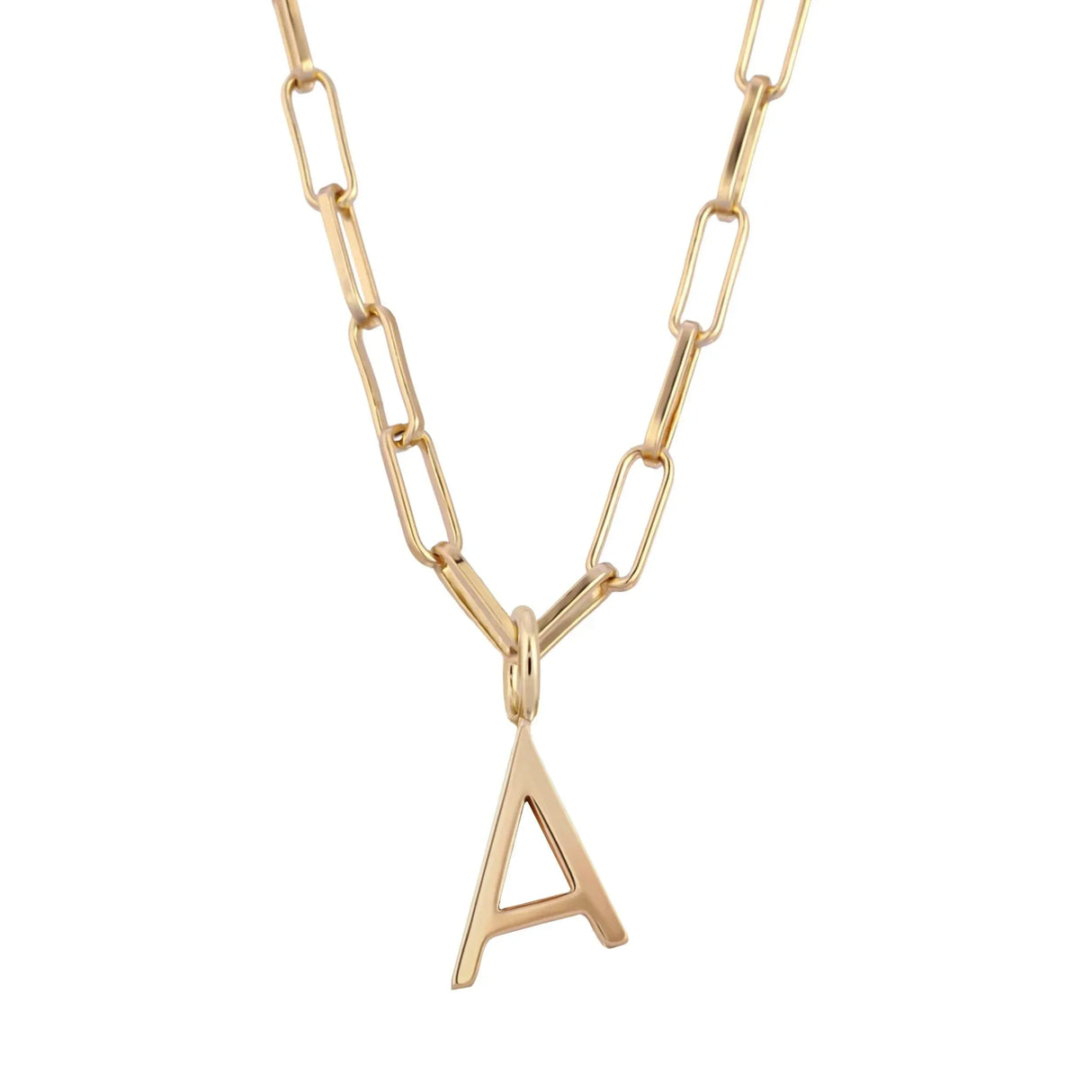 Essential Letter Charm Necklace from eklexic