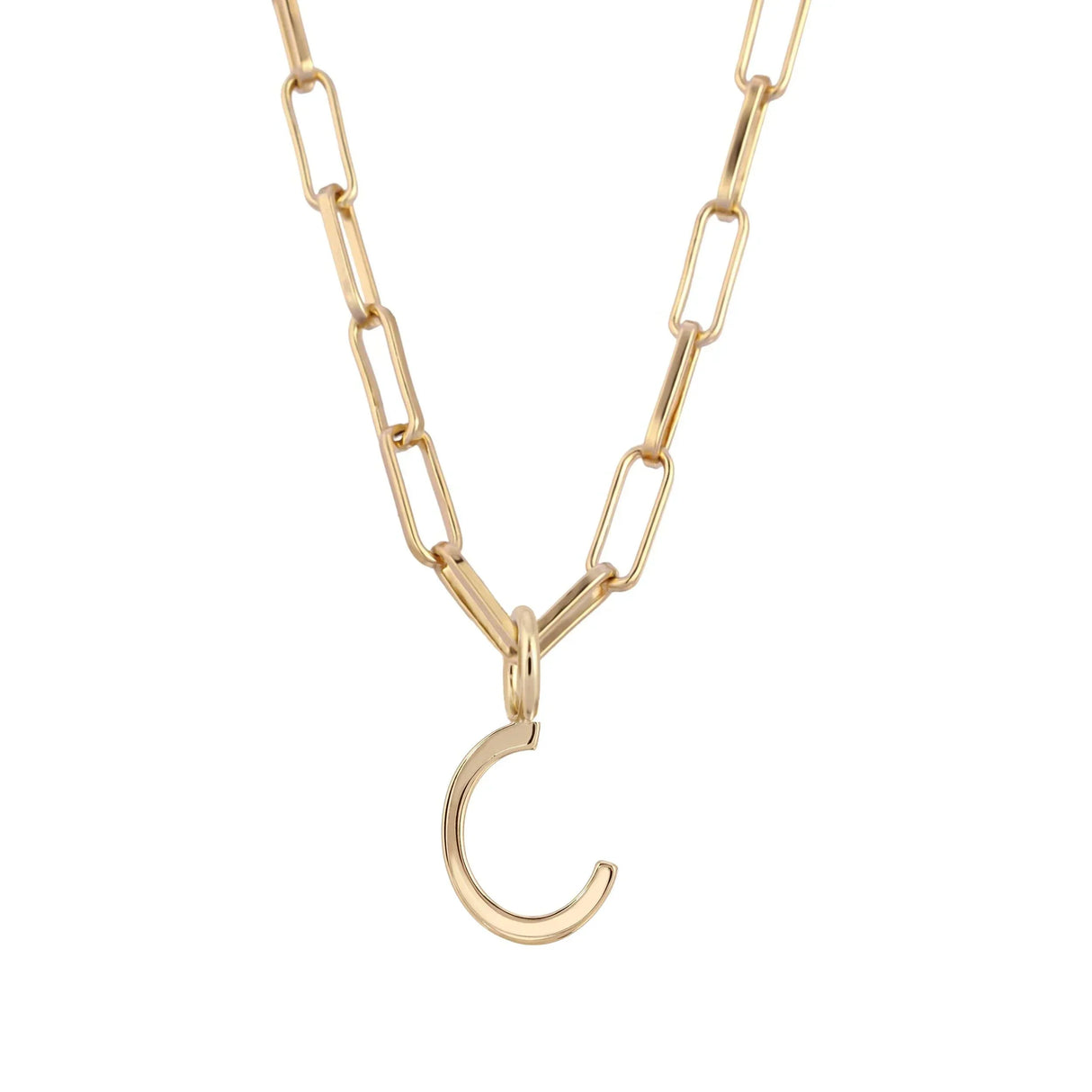 Essential Letter Charm Necklace from eklexic