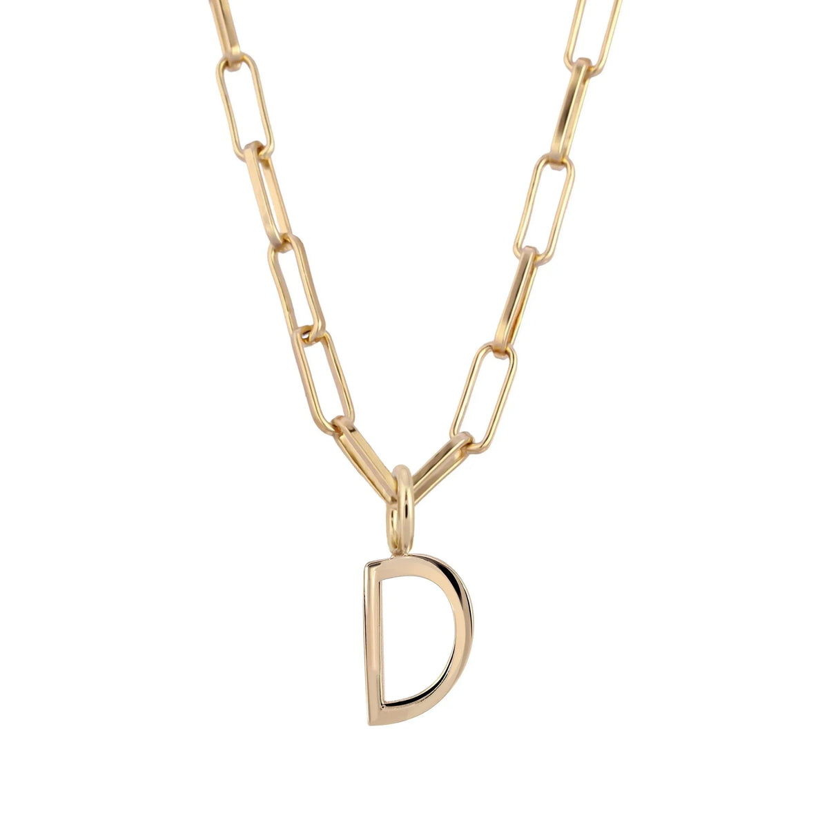 Essential Letter Charm Necklace from eklexic