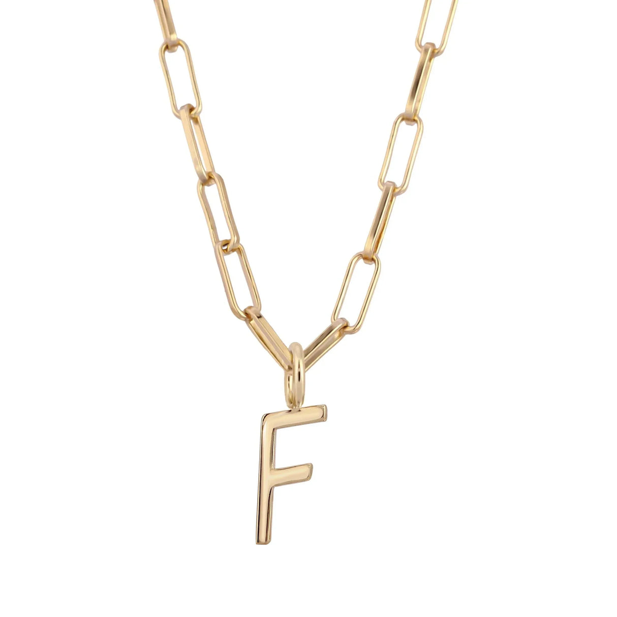 Essential Letter Charm Necklace from eklexic