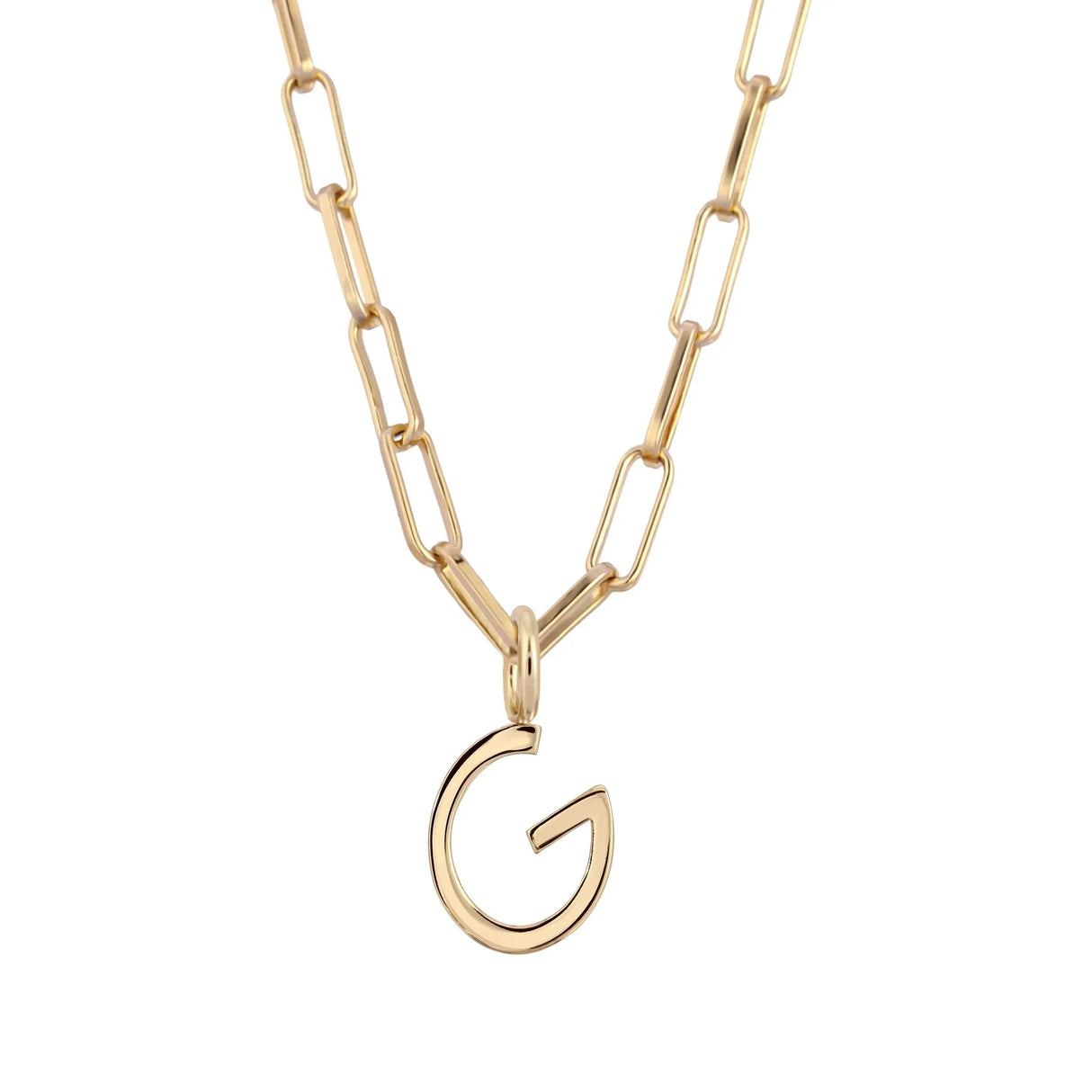 Essential Letter Charm Necklace from eklexic