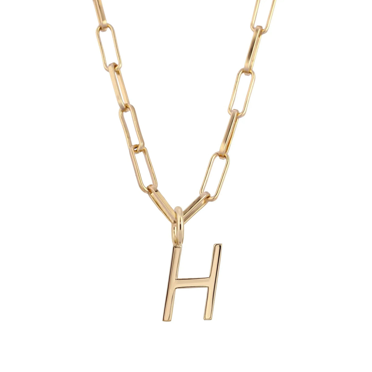 Essential Letter Charm Necklace from eklexic