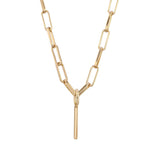 Essential Letter Charm Necklace from eklexic