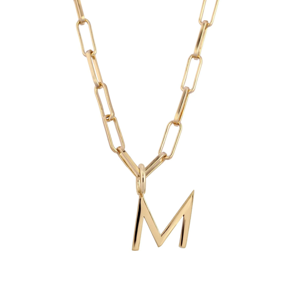Essential Letter Charm Necklace from eklexic