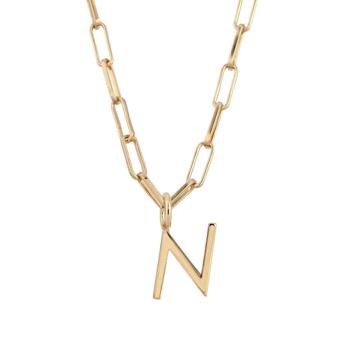 Essential Letter Charm Necklace from eklexic