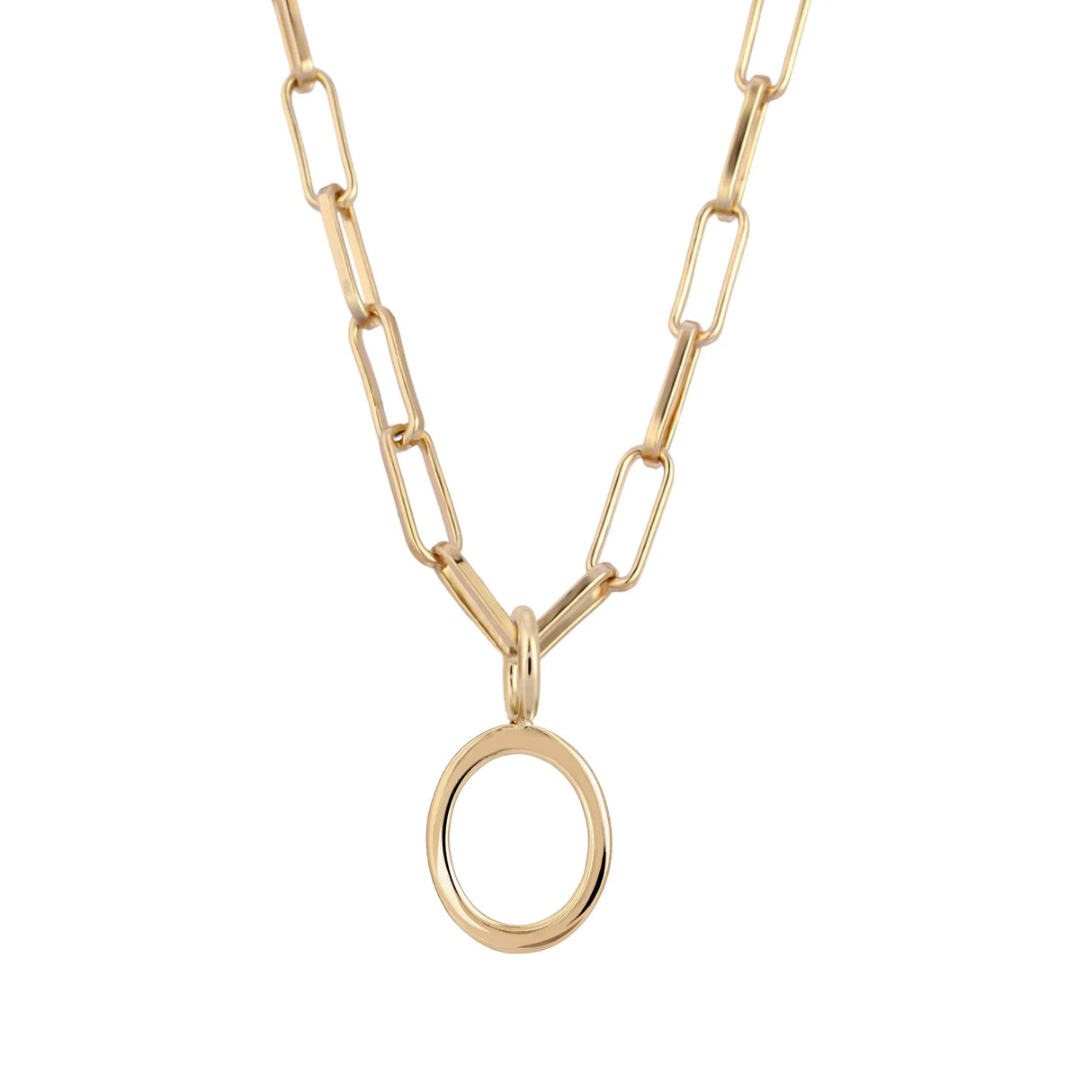 Essential Letter Charm Necklace from eklexic