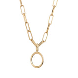 Essential Letter Charm Necklace from eklexic
