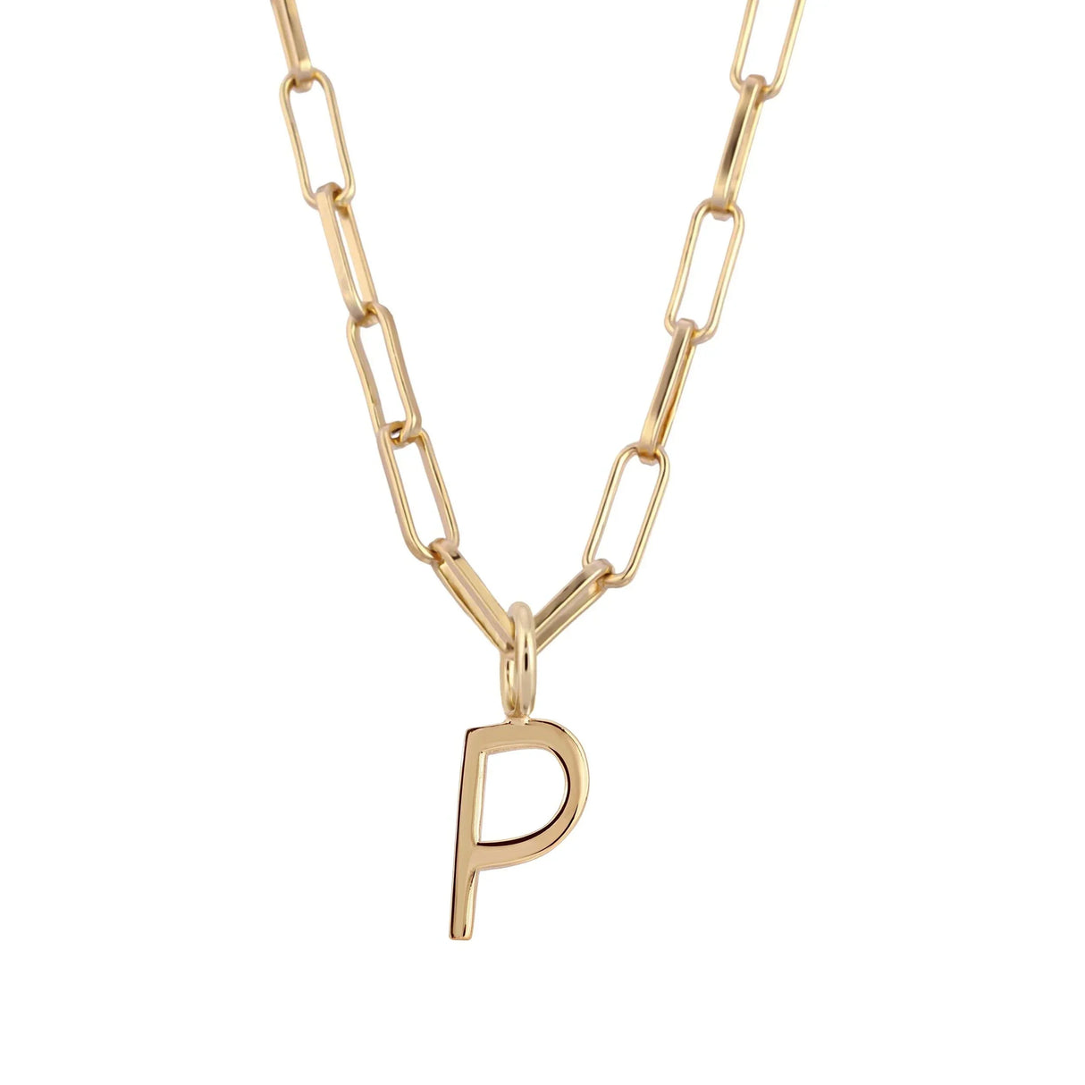 Essential Letter Charm Necklace from eklexic