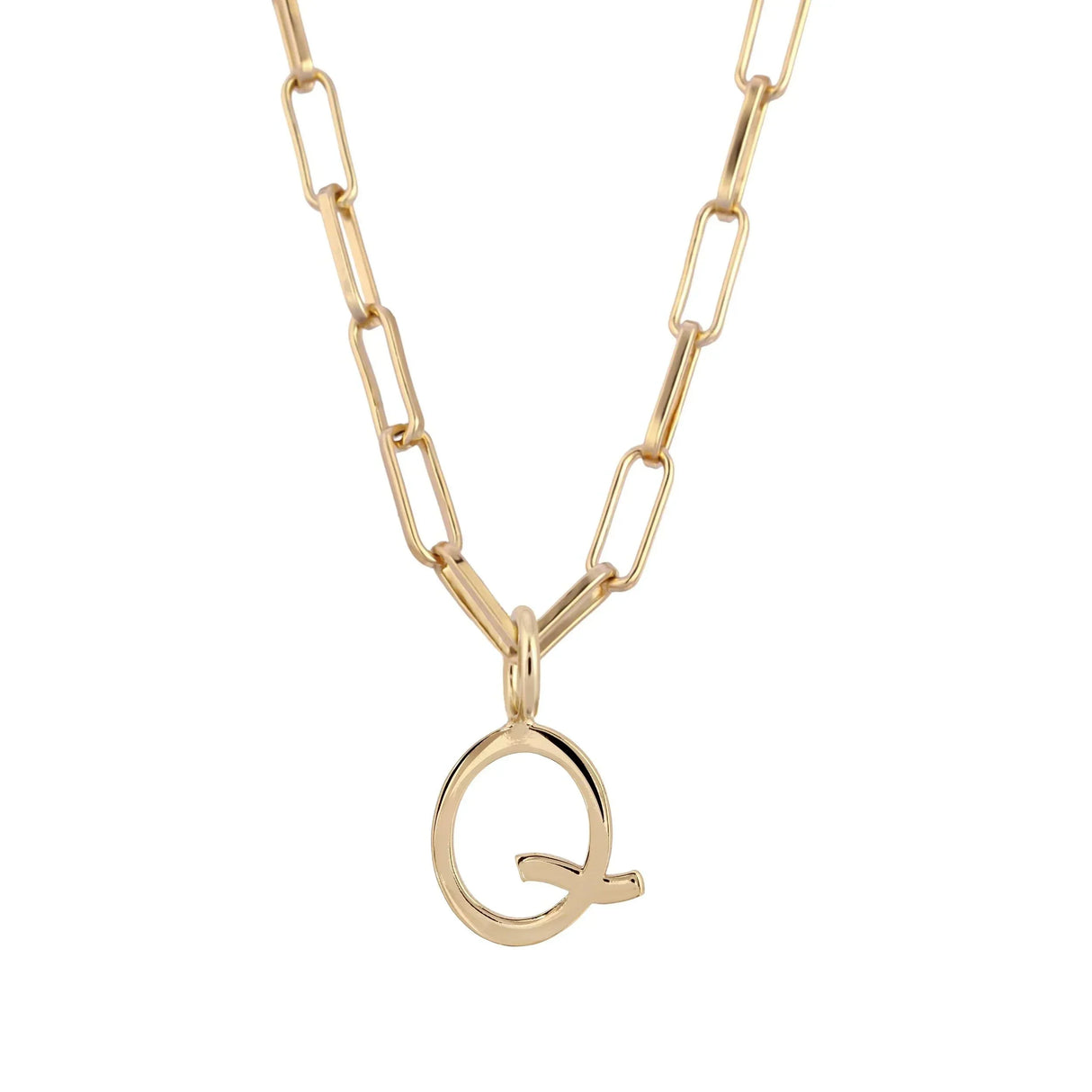 Essential Letter Charm Necklace from eklexic