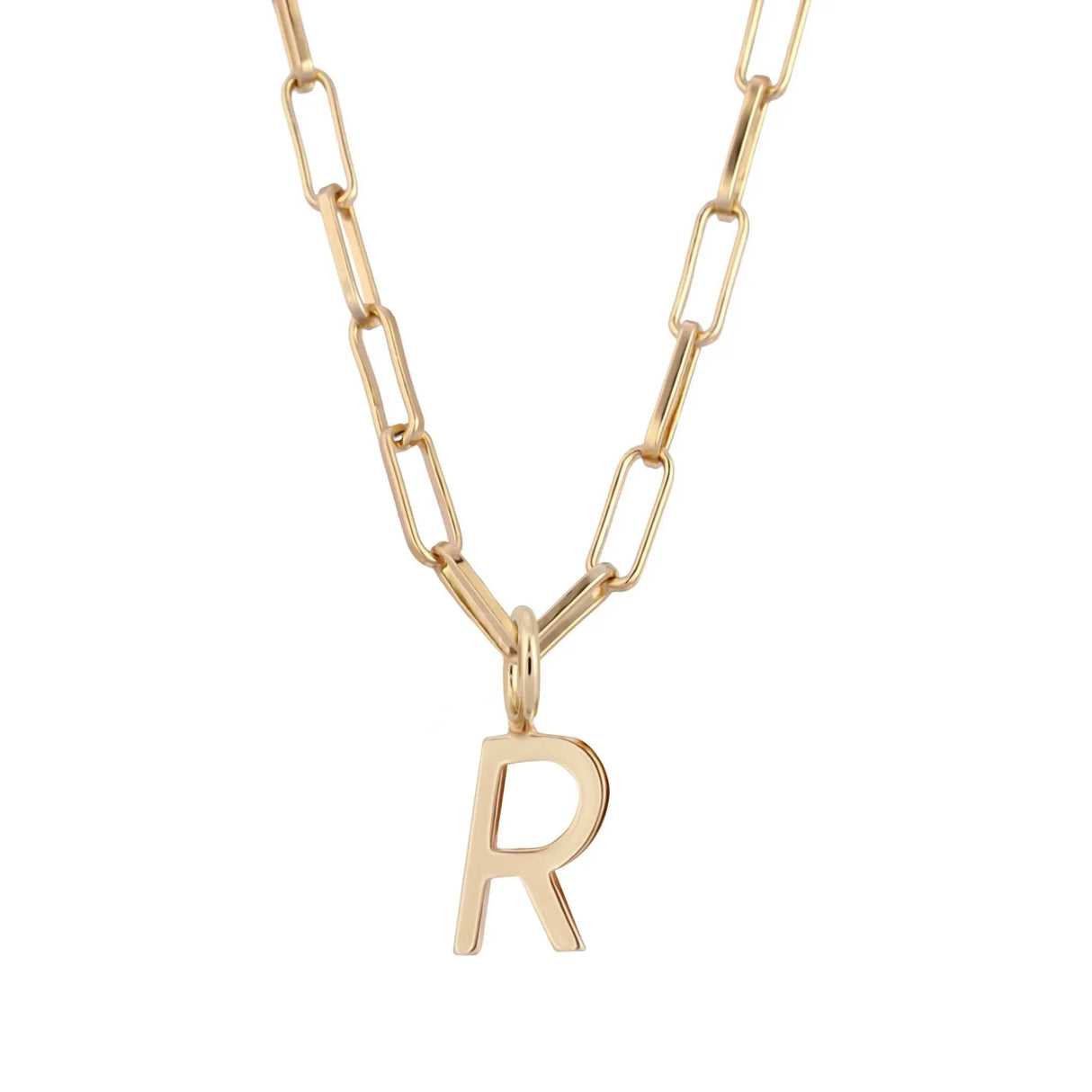 Essential Letter Charm Necklace from eklexic