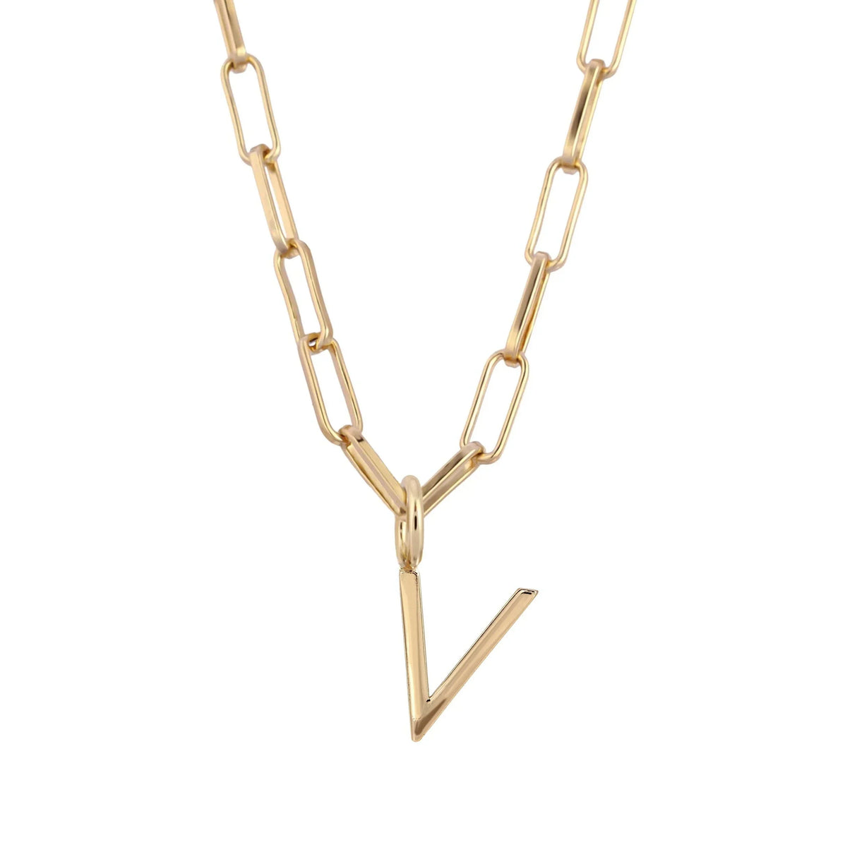 Essential Letter Charm Necklace from eklexic