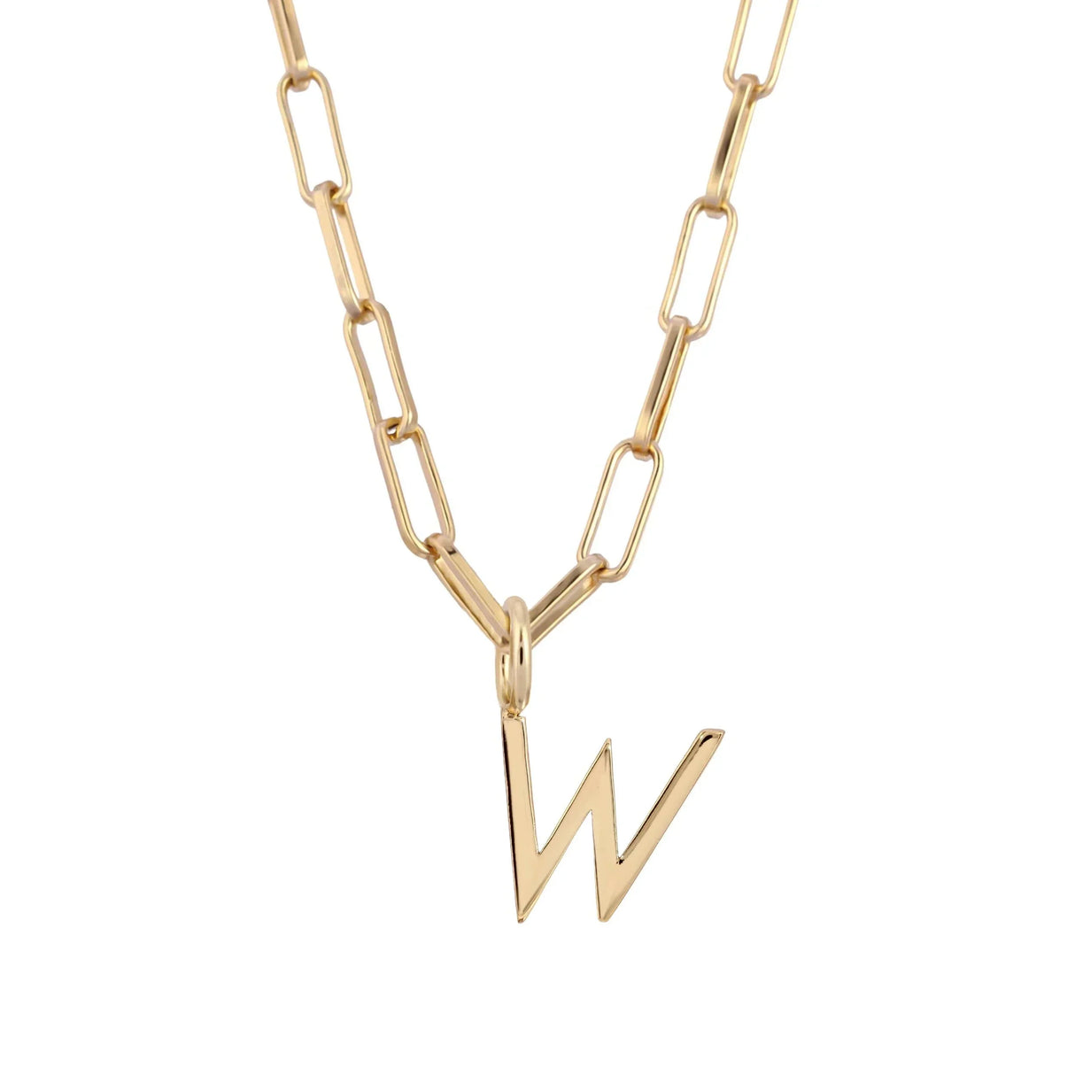 Essential Letter Charm Necklace from eklexic