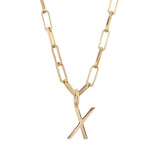 Essential Letter Charm Necklace from eklexic