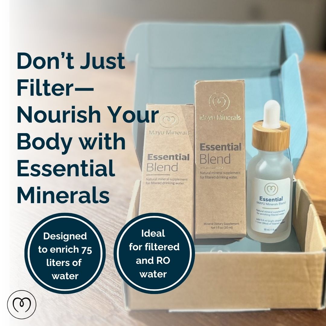 Essential Minerals from Mayu Water