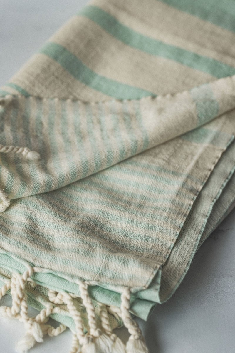 Essential Stripe Turkish Towels – Beautiful, Versatile, and Quick-Drying from The Bali Market