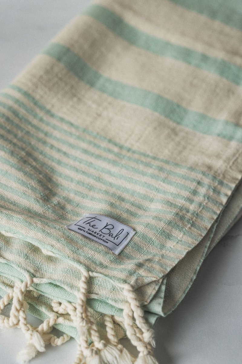 Essential Stripe Turkish Towels – Beautiful, Versatile, and Quick-Drying from The Bali Market