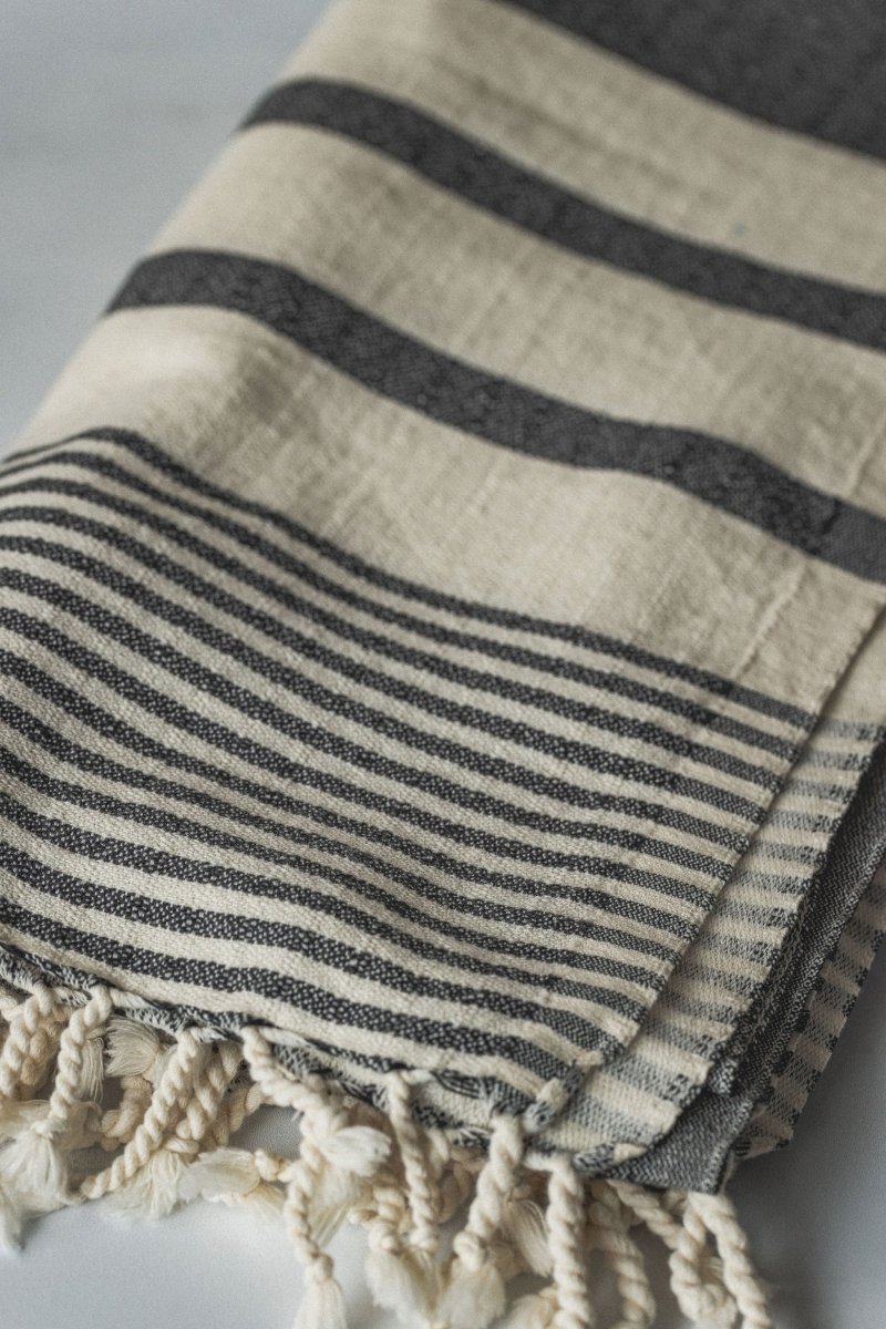 Essential Stripe Turkish Towels – Beautiful, Versatile, and Quick-Drying from The Bali Market