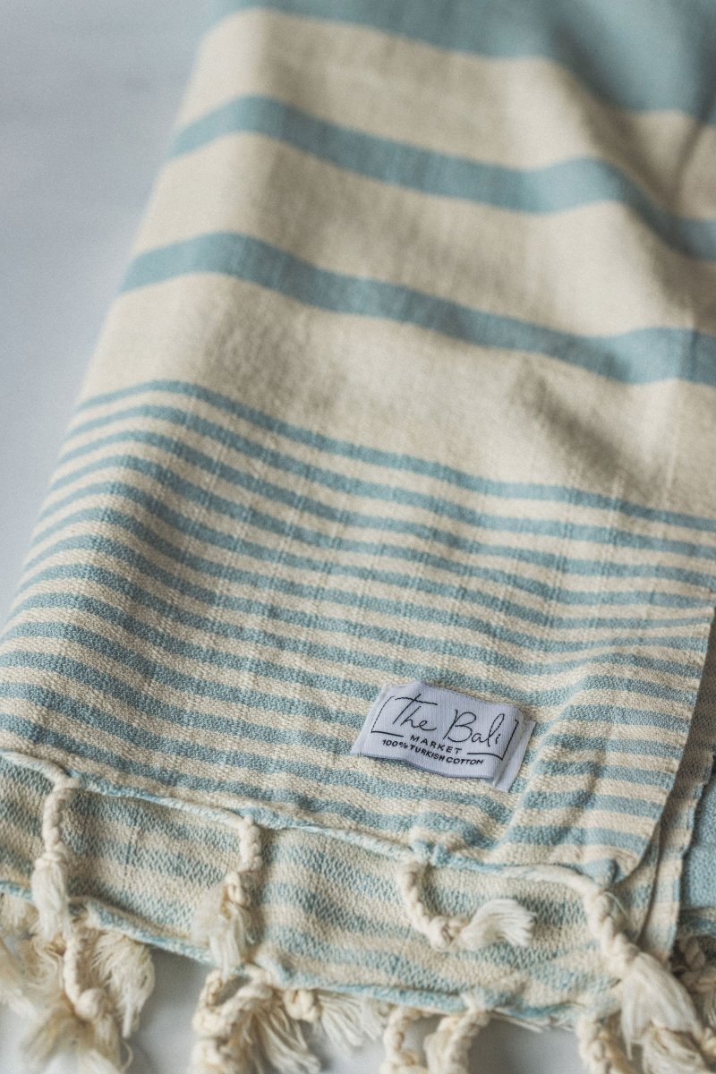 Essential Stripe Turkish Towels – Beautiful, Versatile, and Quick-Drying from The Bali Market