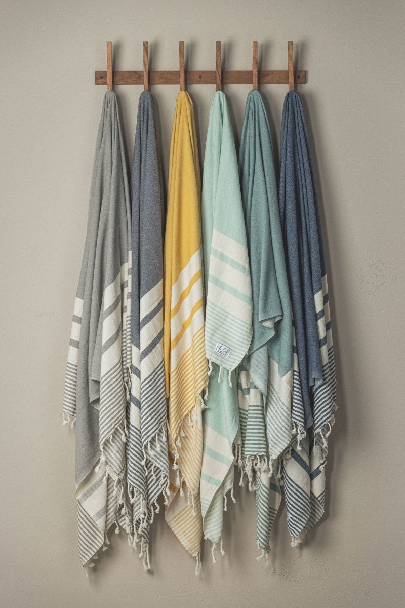 Essential Stripe Turkish Towels – Beautiful, Versatile, and Quick-Drying from The Bali Market