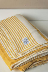 Essential Stripe Throw Blanket Collection – Turkish Cotton, 70” x 90” from The Bali Market