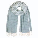 Ethiopia Handloom Wrap Scarf from SLATE + SALT