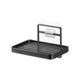 Traceless Adhesive Soap Tray - Steel from Yamazaki Home