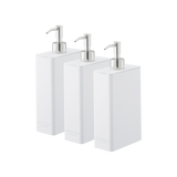 Rectangle Dispenser Bundle - Shampoo, Conditioner, and Body Soap from Yamazaki Home