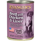 Evanger's Classic All Life Stages Beef, Chicken, & Liver Wet Dog Food (12.5oz) from The Family Pet